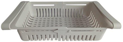 Organizator për frigorifer Toro, 20.5-28.5cm, i bardhë