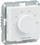 Termostat dhome SALUS BTR230TRIAC, elektronik 230V 0.5A, me pllake qendrore, i bardhe