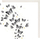 Kartolinë Clear Creation Gilded Square CL3803_BL, katrore, me flutra