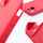 Mbrojtëse silikoni MagSafe për iPhone 16 Pro Max, kompatibile MagSafe, e kuqe