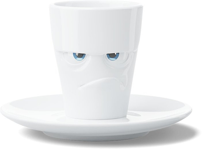 Filxhan espresso FiftyEight T_02_15_58, porcelan, 80ml, i bardhë