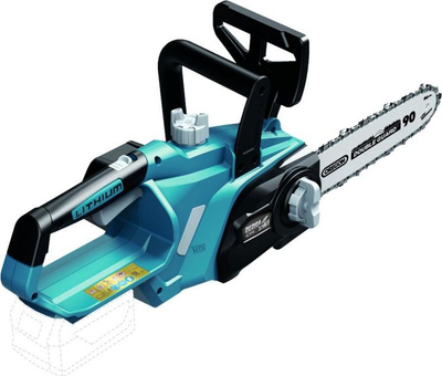 Sharrë me zinxhir pa kabllo Dedra DED7095ML, 18V, shufër 25 cm, blu