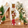 Figurinë dekorative FÉÉRIC LIGHTS &amp; CHRISTMAS Nutcracker Babadimër, dru, 38cm, e kuqe