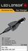 Karikues makine Ledlenser LL-0380, 1x USB-A, 1A, i zi