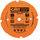 Disk prerës CMT 236.160.04H, 160mm, për fibër çimento, portokalli