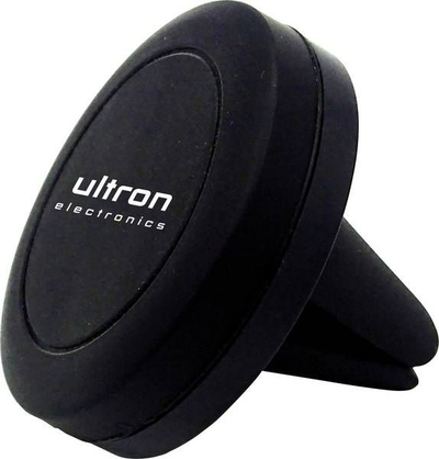 Mbajtëse magnetike për makinë Ultron 283793, për grilë ventilimi, universale, e zezë