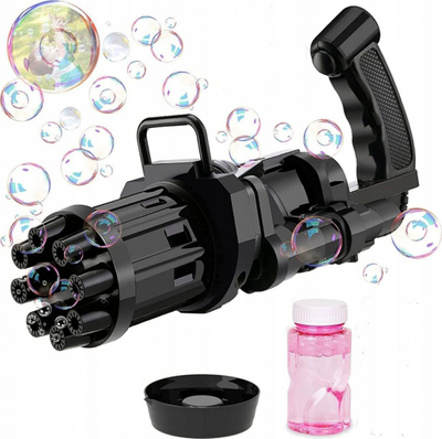 Lloder armë me flluska Ciuciubabka PROMO Bubble Terminator 7574, automatike, 8 vrima, e zezë