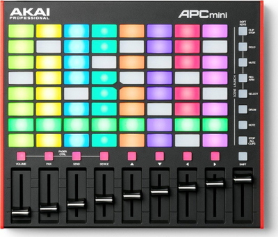 Kontrollues MIDI Akai Professional APC Mini MK2, USB, 64 pade RGB, i zi