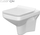 WC pezull Cersanit Como Cleanon, ulëse Slim Soft Close, e bardhë