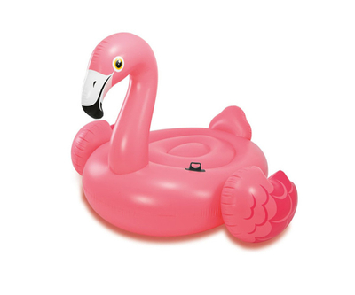 57558 NP PINK FLAMINGO RIDE-ON, Age 3+ 1.42mx1.37mx97cm
