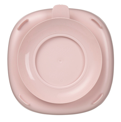 Pjatë ushqimi b.box 2in1 Suction Plate, me vakum, me ndarëse, latte