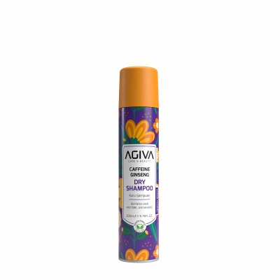 Shampo e thatë për flokë Agiva Caffeine Ginseng, 200ml