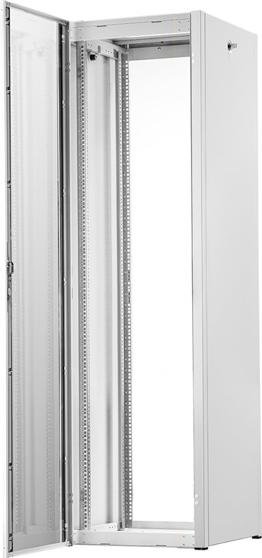 Stendë rrjeti Hyper Pro 19" 42U, 600x600 mm, me derë xhami përpara, gri