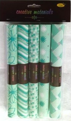 Letër artizanale Versaco Ila, set 5 fletë, 25 x 35 cm, shumëngjyrëshe