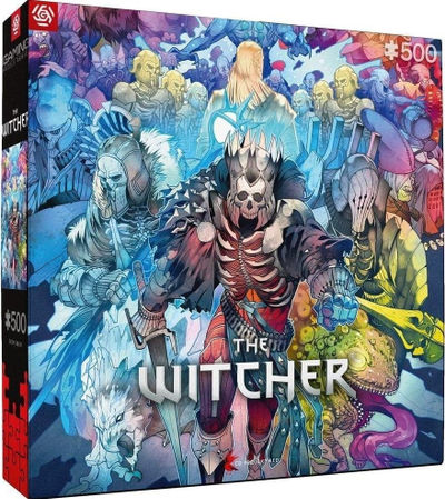 Puzzle Good Loot The Witcher Monster Faction, 500 copa, shumëngjyrësh
