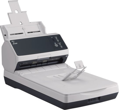 Scanner dokumentesh Fujitsu fi-8250, ADF 100 fletë, 600 dpi, gri
