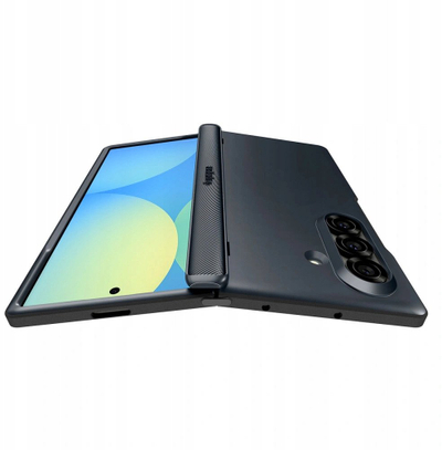 Kapak telefoni Spigen Galaxy Z Fold 7 Slim Armor Pro MagFit, me magnet, mbron hingin, gri Metal Slate