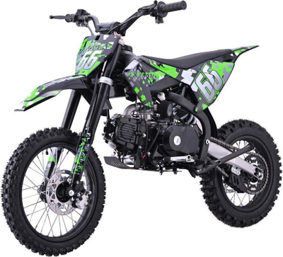 Motor krosi për kalamoj Immortal Green, 110CC, benzinë, jeshil