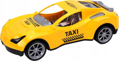 Makinë lodër Siku Sports Taxi, plastike, për kalamaj 3+, e verdhë