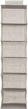 Organizer garderobe 5Five Simply Smart Orga, 6 ndarje, varëse dollapi, gri e çelët