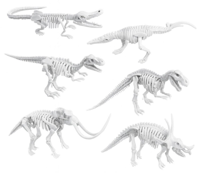 Set kreativ LeanToys 2 në 1, bërje sapuni dhe gërmime dinozaurësh