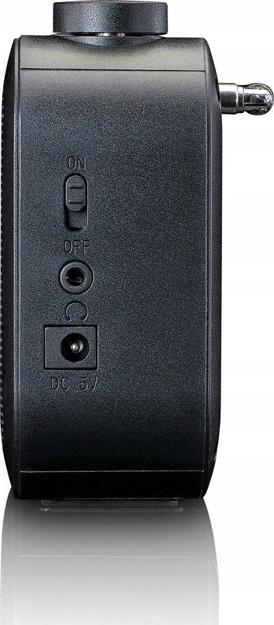 Radio portabël Lenco DAB+/FM, me Bluetooth, ekran me ngjyra 6 cm, e zezë