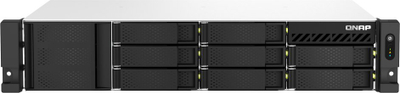 Server skedarësh QNAP TS-864eU-8G, 8GB RAM, 8 slote, për raft (rackmount)