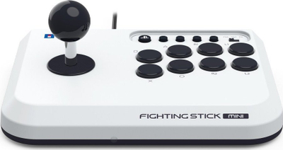 Flightstick Hori Fighting Stick Mini, USB, PC PS4 PS5, bardh e zi