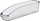 Kuti organizuese frigoriferi, 32 x 7 x 8 cm, polistiren transparent