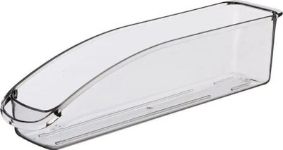 Kuti organizuese frigoriferi, 32 x 7 x 8 cm, polistiren transparent