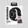 Rrip me kornizë Skinarma Mecha 2-in-1 për Apple Watch 49mm, TPU, i zi