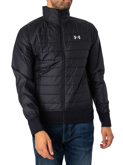 Xhaketë vrapimi Under Armour Storm Insulated Run Hybrid, e izoluar, rezistuese ndaj ujit, e zezë