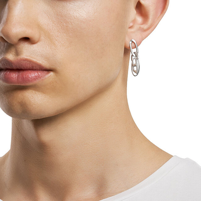 Vath i vetëm unisex Diesel DX1598040, i argjendtë