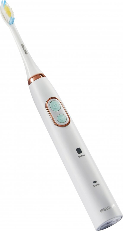 Brushë për dhëmbë 4Swiss Sensitive Care ST212 Golden Edition, e bardhë
