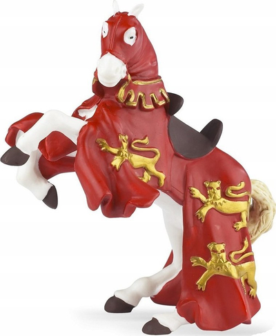 Figurë kali Papo King Richard’s Horse, plastikë, shumëngjyrëshe