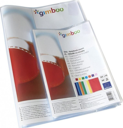 Mbështjellëse fletoreje GIMBOO, A5, 90 mikron, transparente