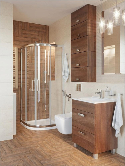 Buton rezervuari WC Cersanit M11, plastikë, krom me shkëlqim