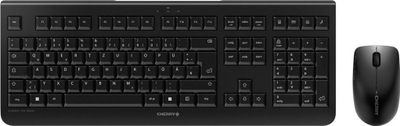 Set tastierë dhe maus CHERRY DW 3000, wireless, layout hungarez, i zi