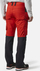 Pantallona pune Helly Hansen Manchester, me xhepa pune, përforcime te gjunjtë, ngjyrë e kuqe me t’zeza