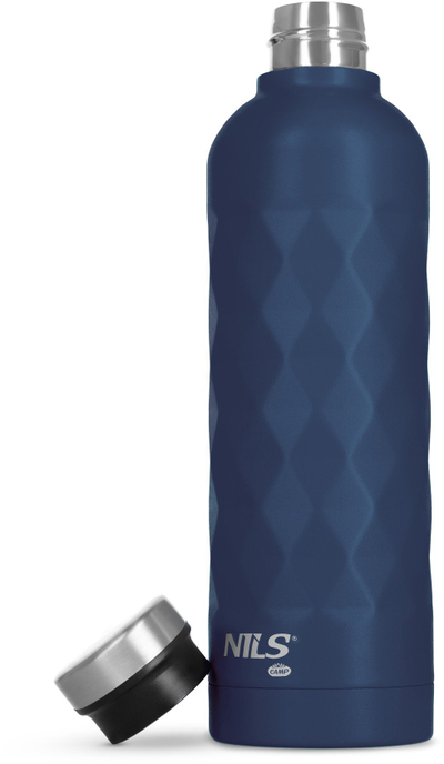 Shishe termus NILS Camp NC3805, 500 ml, çelik inox, gri