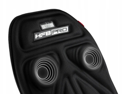Jastëk haptik Next Level Racing HF8 Pro, 8 motorë dridhës, për simulim gare dhe fluturimi, i zi