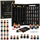 Set kristalesh LeanToys Natural Gemstone, 30 copë, në shishe qelqi, shumëngjyrësh