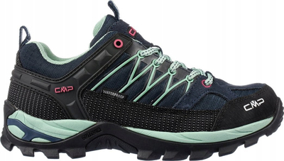Këpucë trekking CMP Rigel Low Wmn WP, Ortholite, Clima Protect, blu navy