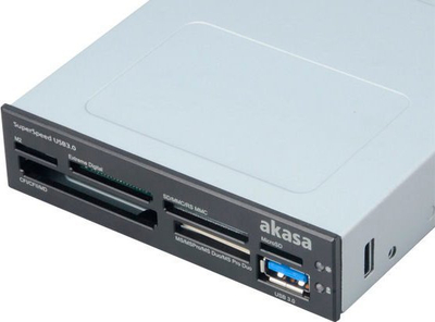 USB hub Akasa USB-C Hub to 4x USB-C, 10Gbps, gri