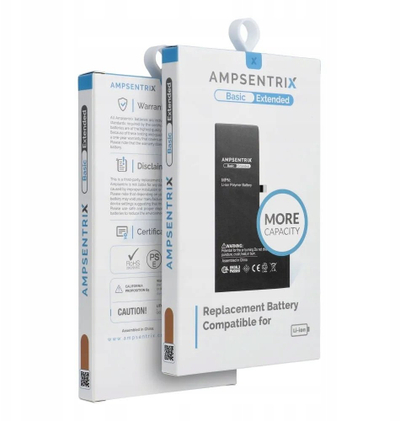 Bateri AmpSentrix IP12MNH, 2500mAh, iPhone 12 Mini