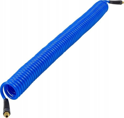 Zorrë spirale ajri Forsage PU, 7.5 m, 8mm x 12mm, 1/4", blu
