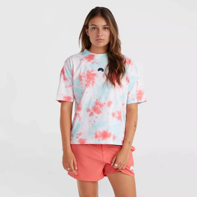Bluzë O'Neill Wow T Shirt W, goca, pambuk, shumëngjyrëshe tie dye