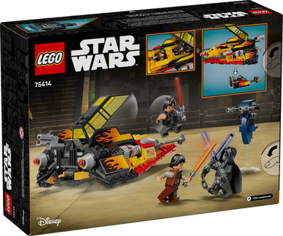 Set ndërtimi LEGO Star Wars 75414 Force Burner Snowspeeder, 7+ vjeç, me minifigura, shumëngjyrësh