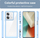Maskë Outer Space për Xiaomi Redmi Note 13 Pro Plus, xhel TPU hibride, pjesa mbrapa transparente, blu e çelët
