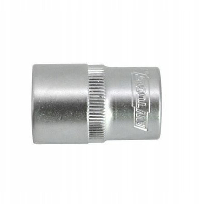 Bokull gjashtëkëndore AWTools Black Line, 1/2", e shkurtër, 22 mm